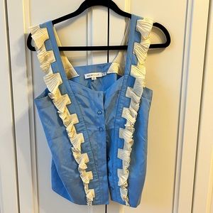 See by Chloe ruffle tank top